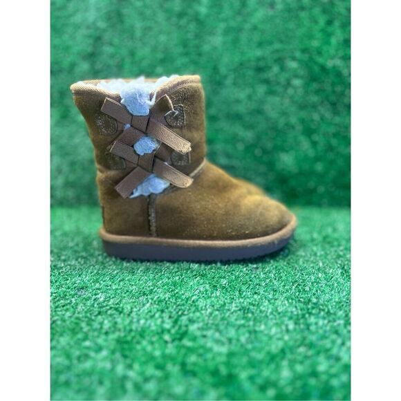 Koolaburra By Ugg Child's Victoria Boot - US Shoe Size 9, Chestnut - 1090330 - Picture 1 of 9